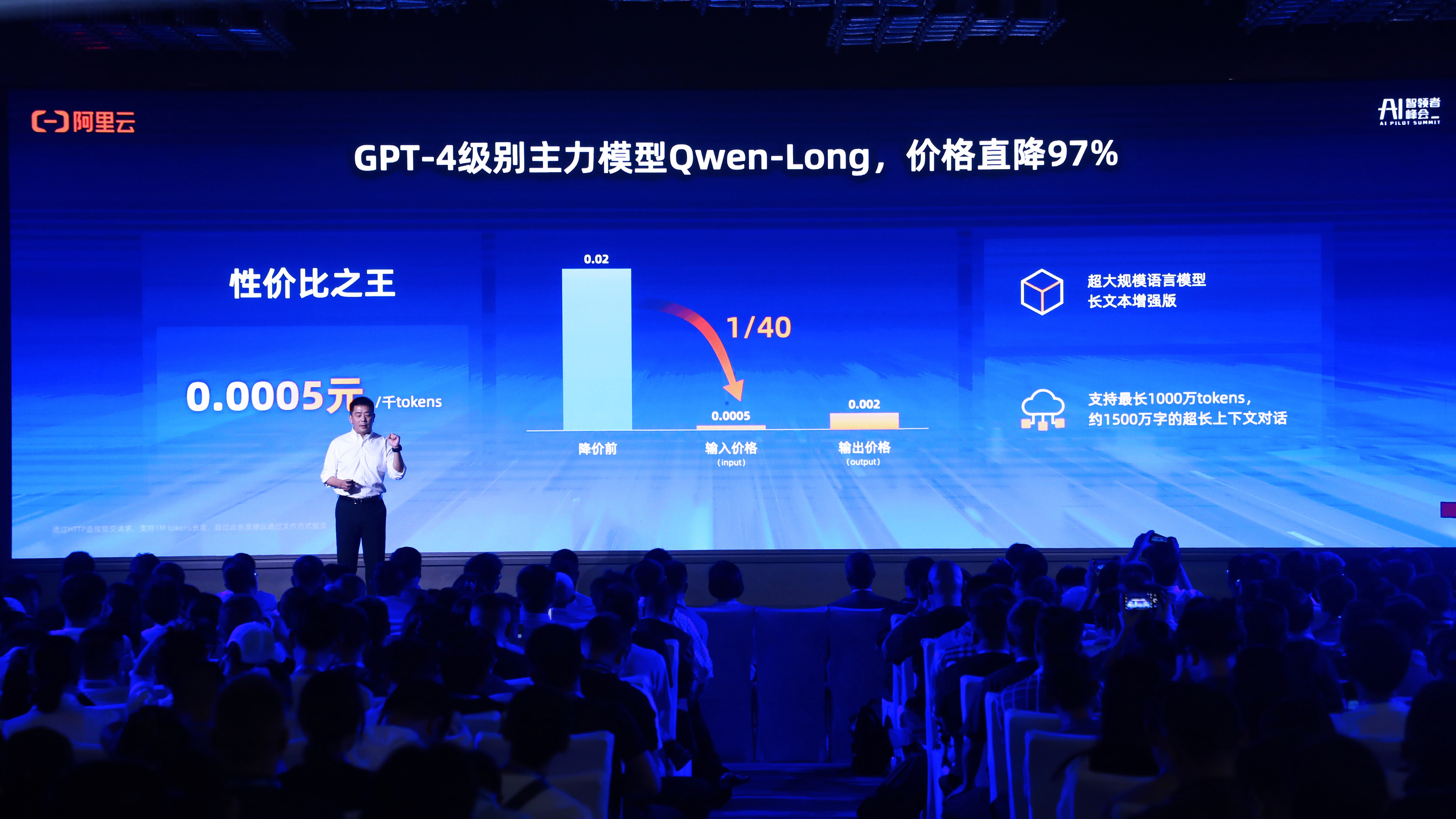 重磅！通义千问GPT-4级主力模型降价97%，1块钱200万tokens  