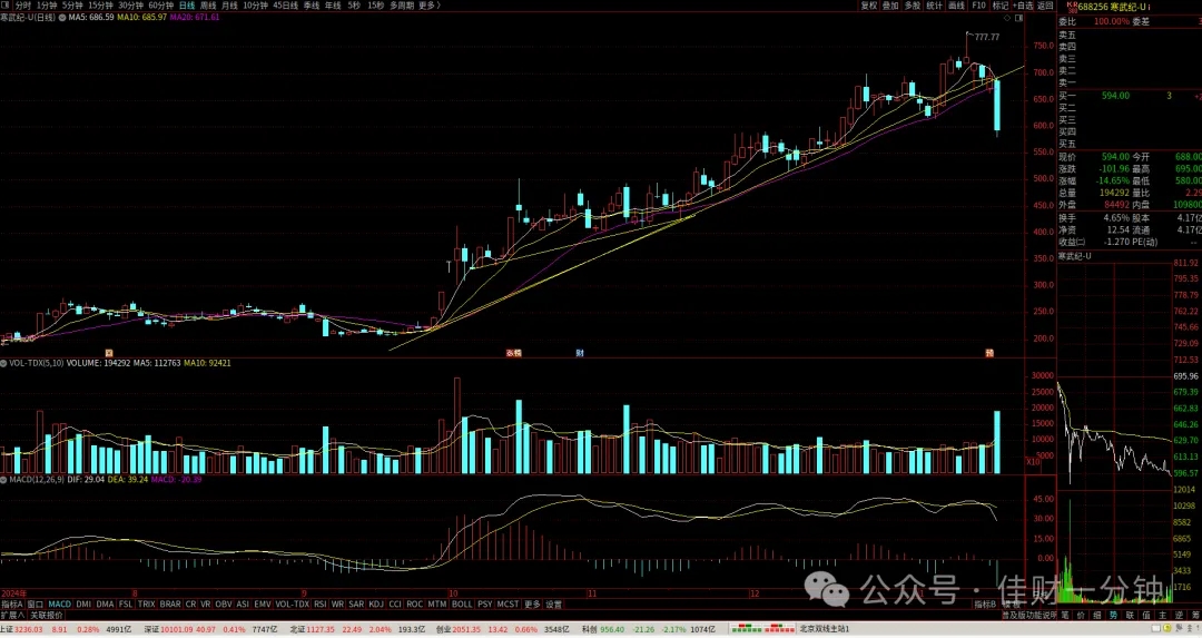 寒武纪，豹子号后出拐点